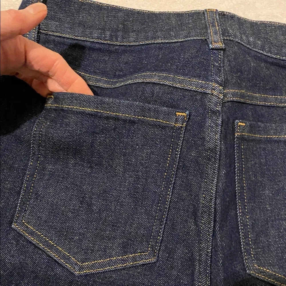 SPANX Dark Blue Straight Jeans - Picture 10 of 12